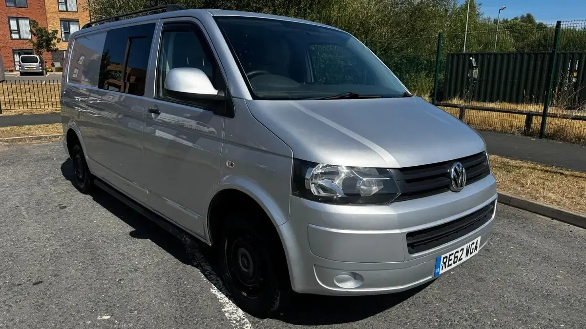 Used VW T5 102 HP (75 kW) 2012 Silver Van