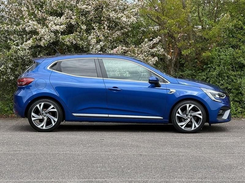 Used Renault Clio V RS Line 100 HP (73 kW) 2020 Blue Hatchback