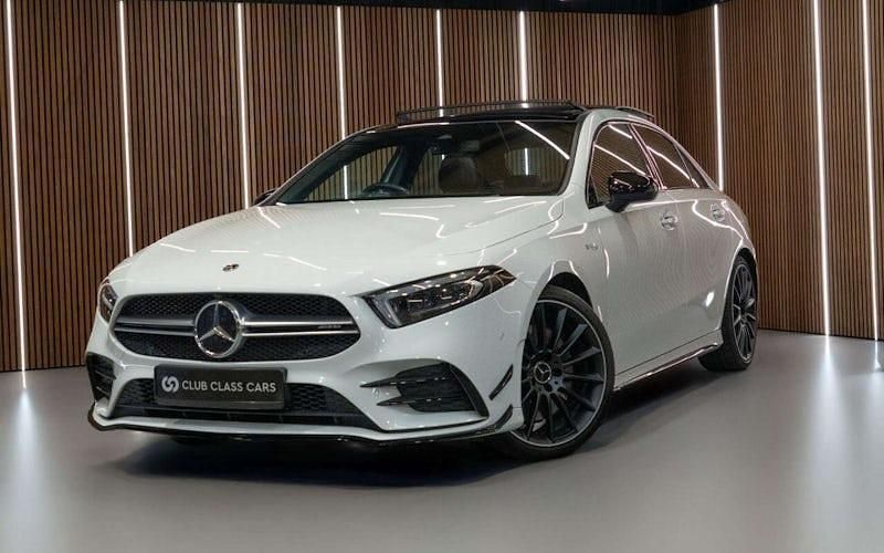 Used Mercedes A35 AMG Premium Plus 306 HP (225 kW) 2022 White Sedan