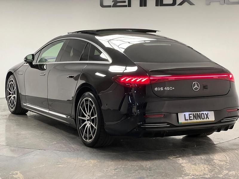 Used Mercedes EQS450+ AMG Line Premium 264 kW (360 HP) 2022 Black Sedan