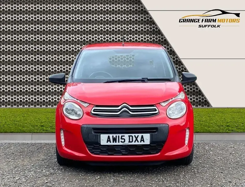 Used Citroën C1 Feel 68 HP (50 kW) 2015 Red Hatchback