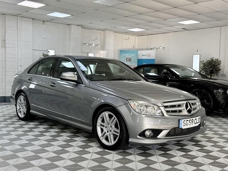 Silver Used 2008 Mercedes C180 Sedan | £5,991 (Expensive) - Image 1/3