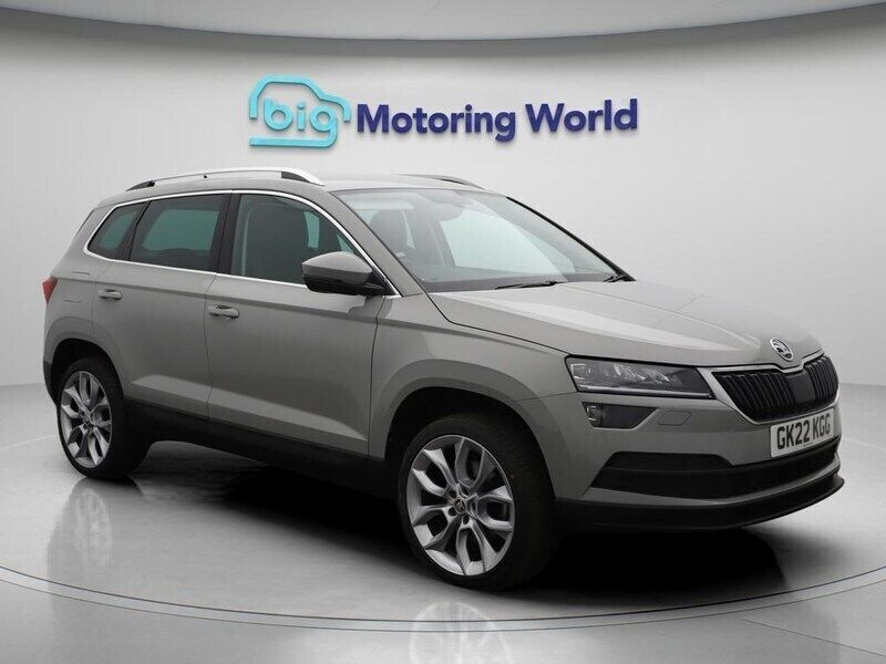 Grey Used 2022 Skoda Karoq SE L SUV | £19,700 (Fair price) - Image 1/4