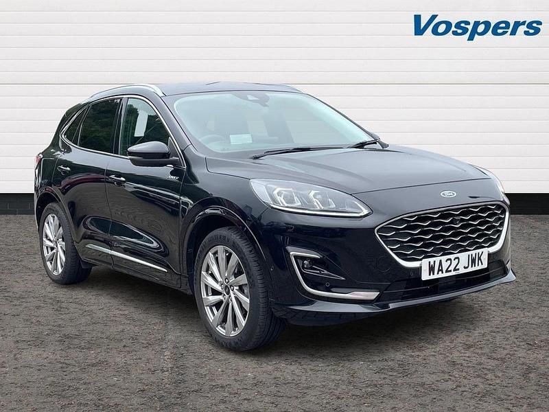 Black Used 2022 Ford Kuga Vignale SUV | £22,600 (Good price) - Image 1/3