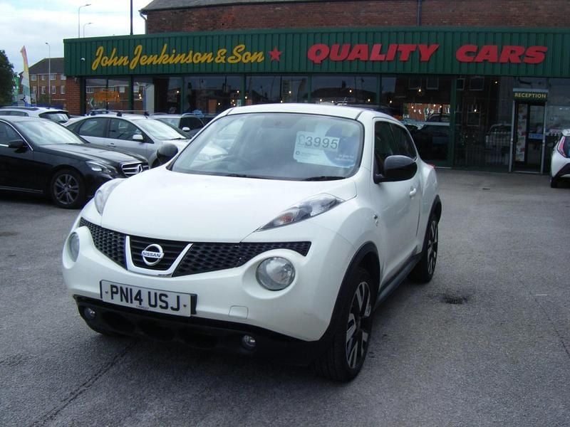 White Used 2014 Nissan Juke N-TEC SUV | £3,995 (Good price) - Image 1/4