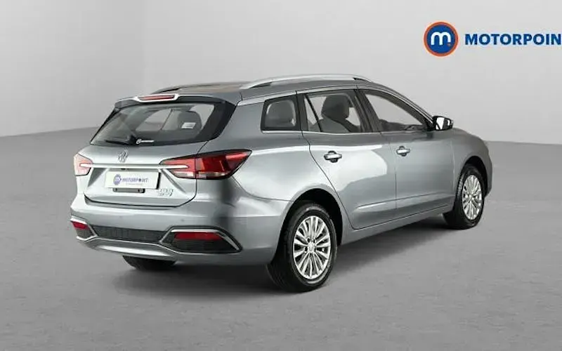 Used MG MG5 EV Exclusive 114 kW (156 HP) 2022 Silver Estate