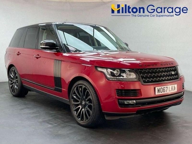 Used Land Rover Range Rover Autobiography 258 HP (189 kW) 2017 Red SUV