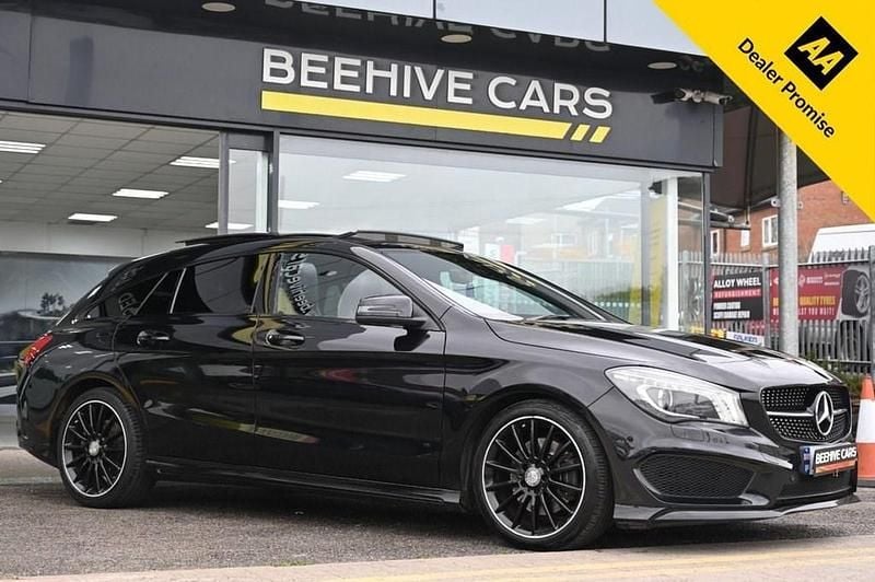 Black Used 2016 Mercedes CLA220 Shooting Brake AMG Estate | £10,750 (Fair price) - Image 1/4