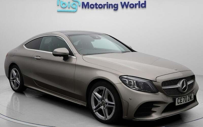 Silver Used 2020 Mercedes C220 AMG line Coupe | £19,500 (Fair price) - Image 1/4