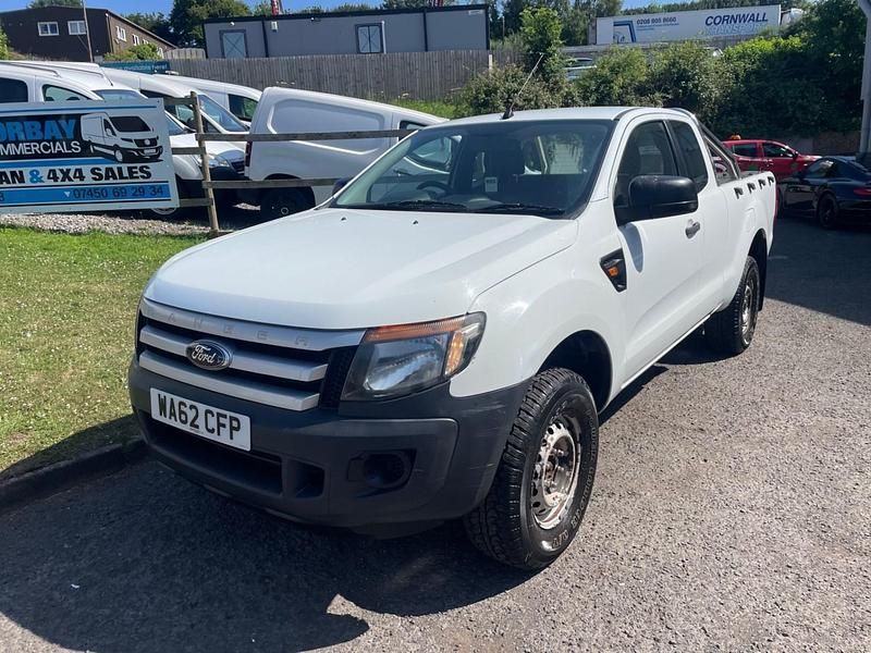 Begagnad Ford Ranger XL 2012 Vit Pickup