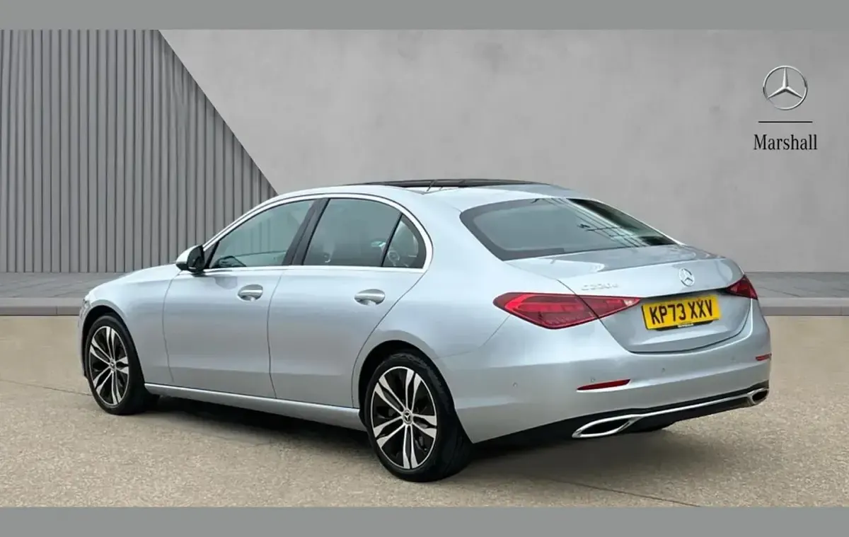Used Mercedes C220 Exclusive Luxury 194 HP (142 kW) 2023 Silver Sedan