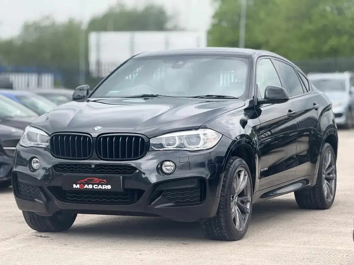 Used BMW X6 M Sport 258 HP (189 kW) 2017 Black SUV