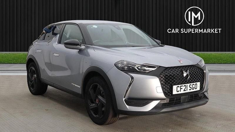 Grey Used 2021 DS Automobiles DS3 Performance Line Plus Hatchback | £13,585 (Good price) - Image 1/4