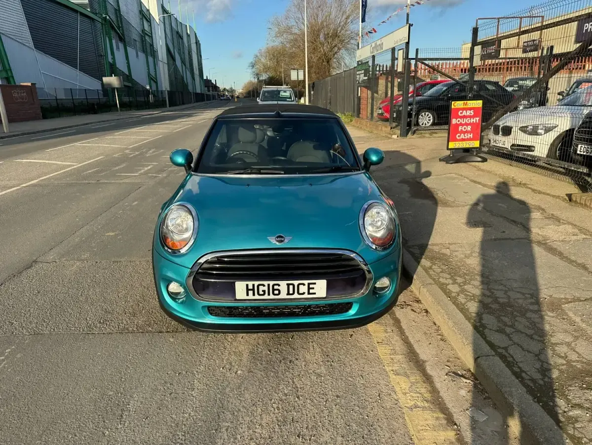 Used Mini Cooper Cabriolet 2016 Turquoise Cabriolet
