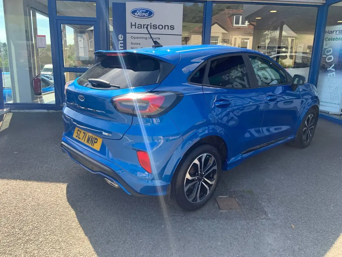 Used Ford Puma ST-Line 125 HP (91 kW) 2021 Blue SUV