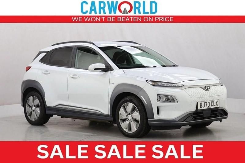 White Used 2020 Hyundai Kona Premium SUV | £10,990 (Good price) - Image 1/1