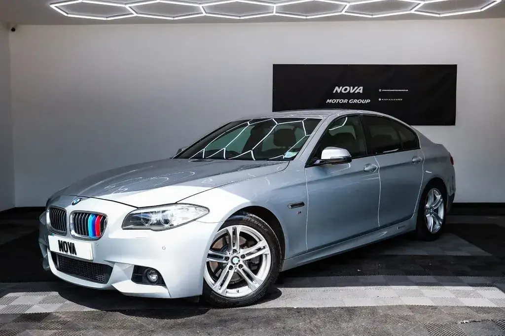Used BMW 520 M Sport 190 HP (139 kW) 2014 Silver Sedan