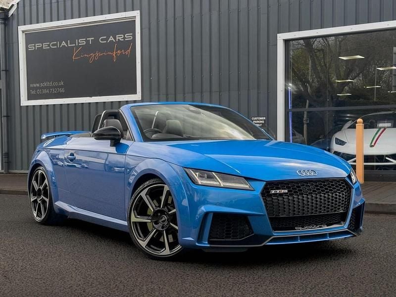 Used Audi TT Roadster Design 400 HP (294 kW) 2018 Blue Cabriolet