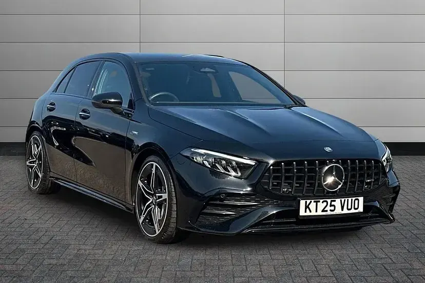 Used Mercedes A35 AMG Premium 316 HP (232 kW) 2025 Black Hatchback