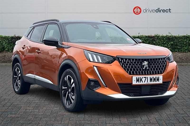 Used Peugeot 2008 GTi 130 HP (95 kW) 2021 Orange SUV