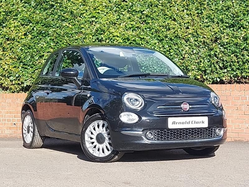 Black Used 2023 Fiat 500 Hatchback | £10,698 (Fair price) - Image 1/4