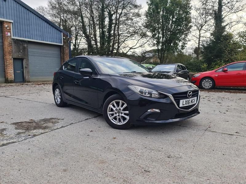 Black Used 2016 Mazda 3 Hatchback | £4,695 (Fair price) - Image 1/4