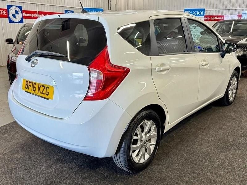 Używany Nissan Note Acenta 80 KM (58 kW) 2016 Biały Hatchback