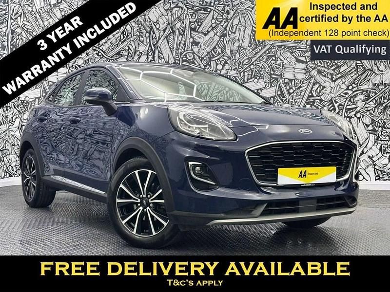 Blue Used 2023 Ford Puma Titanium SUV | £15,200 (Good price) - Image 1/2