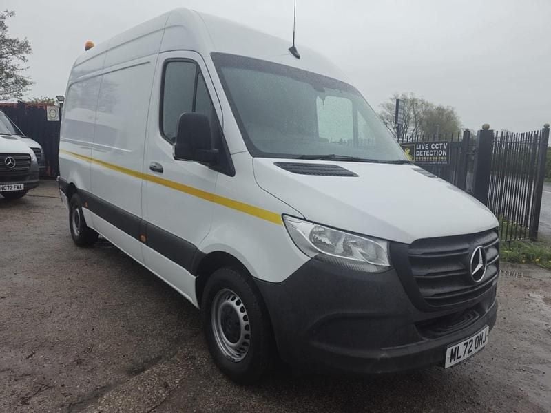 Begagnad Mercedes Sprinter Progressive 2022 Vit Van