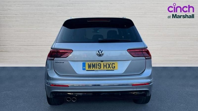 Used VW Tiguan R-line 150 HP (110 kW) 2019 Silver SUV