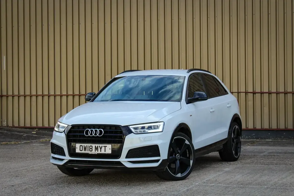 Used Audi Q3 Black Edition 2018 White SUV