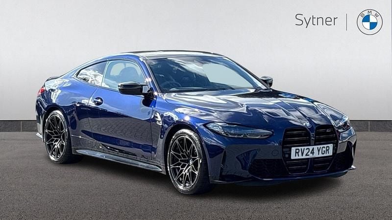 Blue Used 2024 BMW M4 Competition Edition Coupe | £58,950 (Super price) - Image 1/4