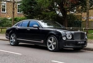 Used Bentley Mulsanne 537 HP (394 kW) 2016 Black Sedan