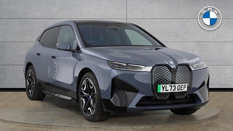 Grey Used 2024 BMW iX M Sport SUV | £46,995 (Expensive) - Image 1/4