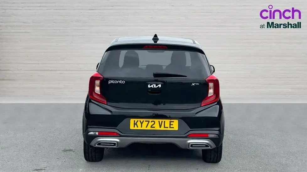 Used Kia Picanto X-Line 67 HP (49 kW) 2022 Black Hatchback
