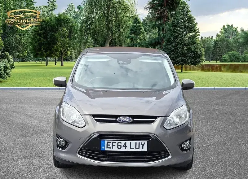 Used Ford C-MAX Titanium 125 HP (91 kW) 2014 Brown MPV