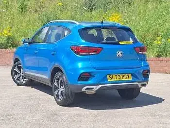 Used MG ZS Excite 106 HP (77 kW) 2023 Blue SUV