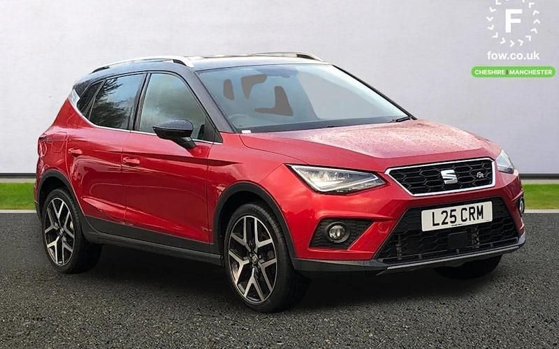 Red Used 2021 Seat Arona FR Sport SUV | £13,899 (Good price) - Image 1/4