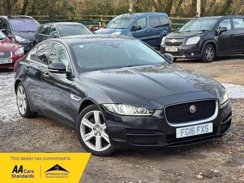 Black Used 2016 Jaguar XE Portfolio Sedan | £6,290 (Fair price) - Image 1/4