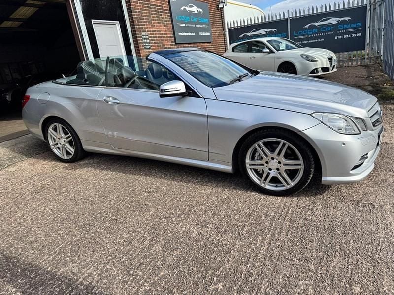 Silver Used 2012 Mercedes E250 Cabriolet | £6,495 (Fair price) - Image 1/4