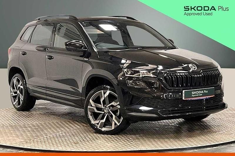 Used Skoda Karoq SportLine 110 HP (80 kW) 2025 Black magic pearl effect SUV