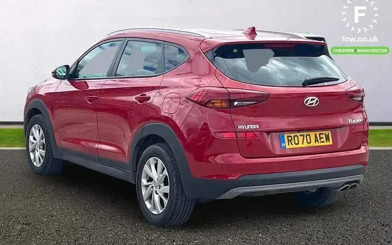 Używany Hyundai Tucson SE 177 KM (130 kW) 2020 Czerwony SUV