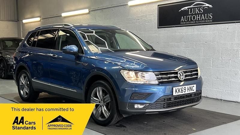 Used VW Tiguan Allspace Match 150 HP (110 kW) 2019 Blue SUV