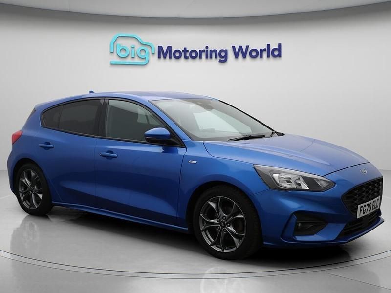Blue Used 2020 Ford Focus ST-Line Hatchback | £11,300 (Fair price) - Image 1/4