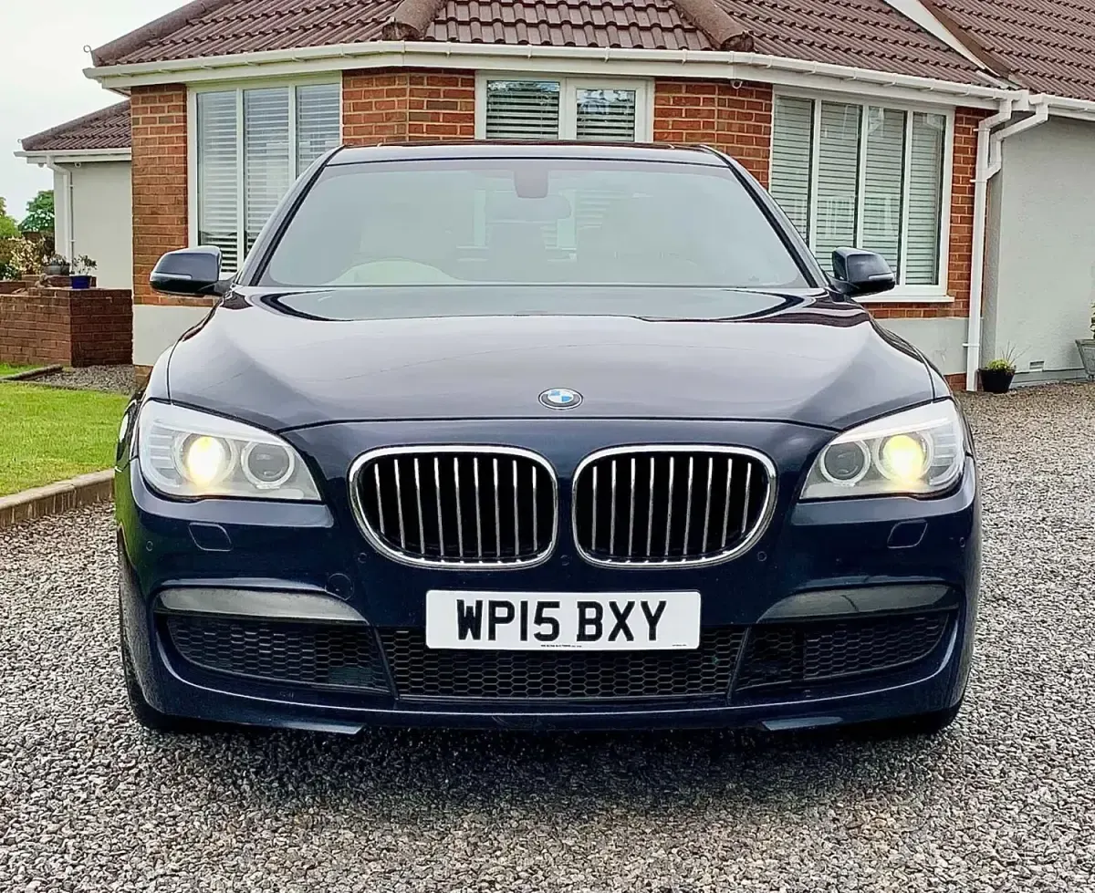 Begagnad BMW 730 Exclusive 2015 Blå Sedan