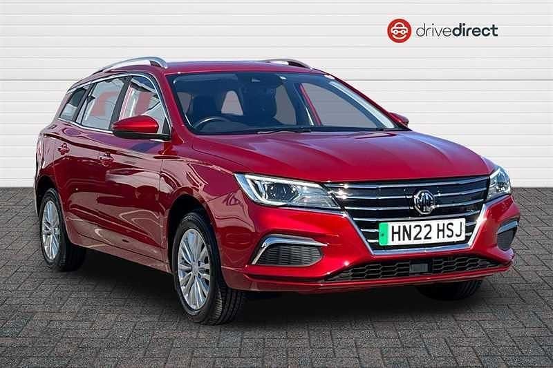 Used MG MG5 EV Exclusive 114 kW (156 HP) 2022 Red Estate