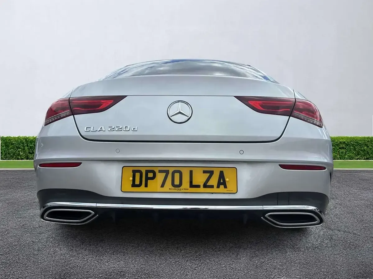 Used Mercedes CLA220 AMG Line Premium Plus 2020 Silver Sedan