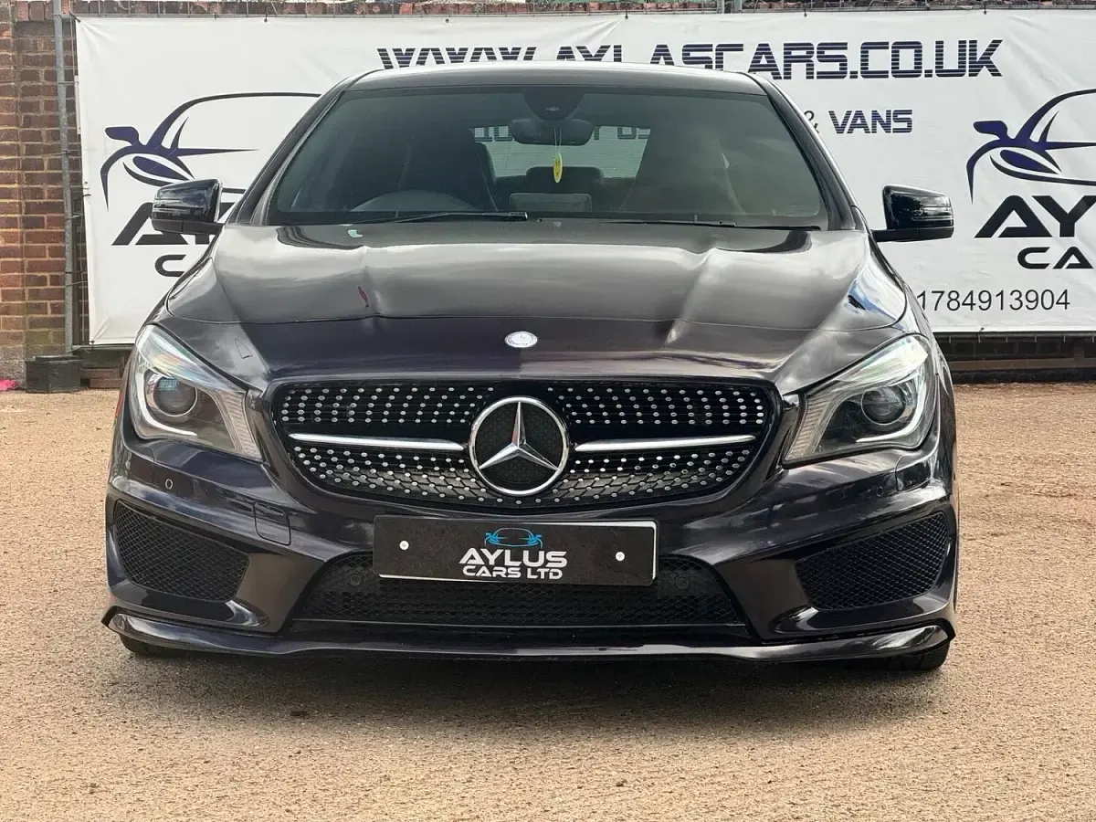 Used Mercedes CLA180 AMG 122 HP (89 kW) 2015 Mauve/purple Sedan