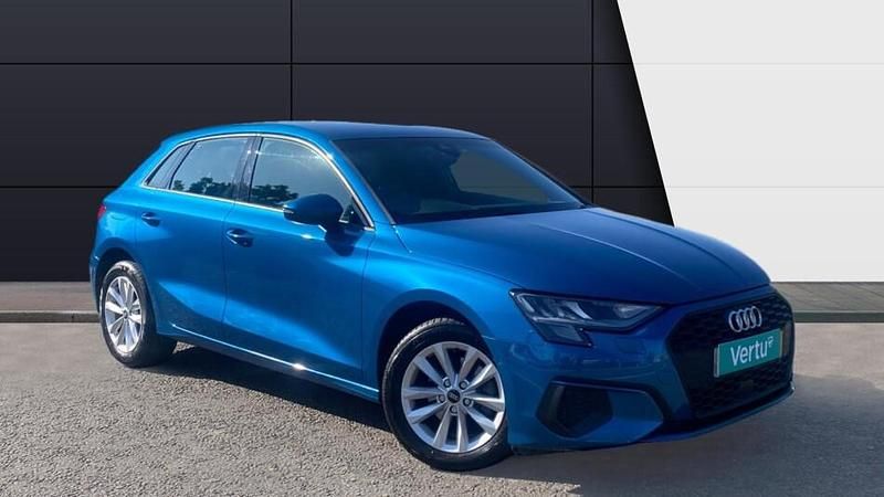 Blue Used 2022 Audi A3 Hatchback | £16,816 (Super price) - Image 1/3