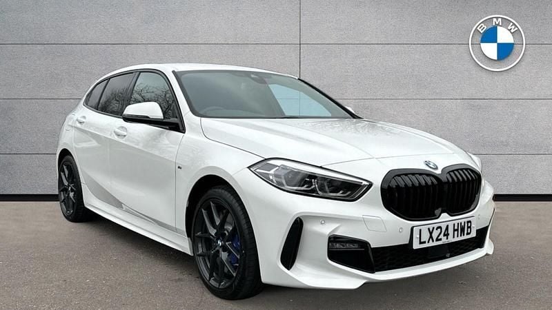 Used BMW 118 M Sport 134 HP (98 kW) 2024 White Hatchback